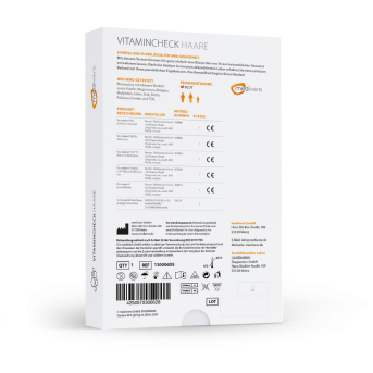 Vitamincheck Haare - Haaranalyse Vitamine für gesunde  und schöne Haare