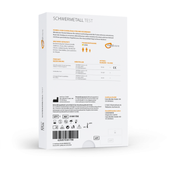 Schwermetall Test - akute Schwermetallbelastung erkennen