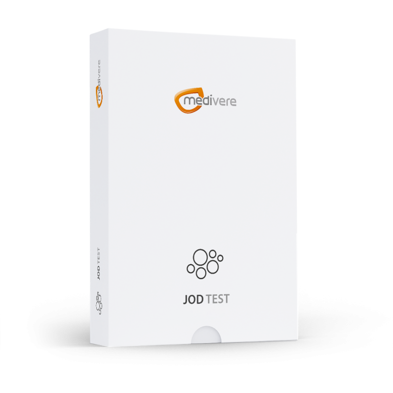 Jod Test - Jodmangel erkennen  und Schilddrüsenunterfunktion vorbeugen