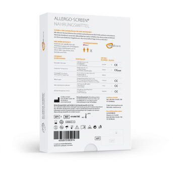 Allergo-Screen® Nahrungsmittel - Allergietest Lebensmittelallergie