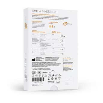 Omega-3-Index Test vergleicht Anteil der Omega-3-Fettsäuren EPA und DHA