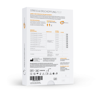 Stress & Erschöpfung Test bei Erschöpfung, Müdigkeit, Schlafprobleme