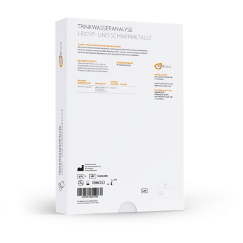 Trinkwasseranalyse Leicht- & Schwermetalle - Wassertest Leitungswasser