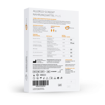 Allergietest Allergo-Screen Nahrungsmittel Plus