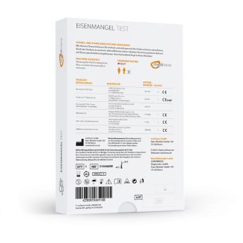 Eisenmangel Test - Eisenmangel Symptome erkennen und Ferritin-Wert messen