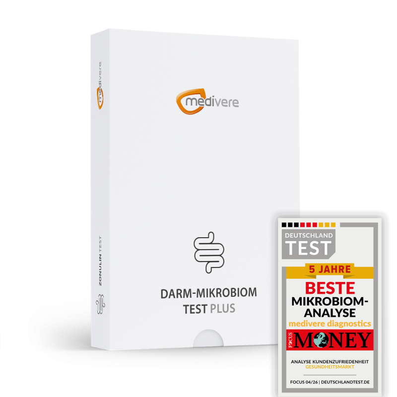 Darm-Mikrobiom Test Plus - Analyse der Darmflora inklusive Zonulin - Leaky Gut