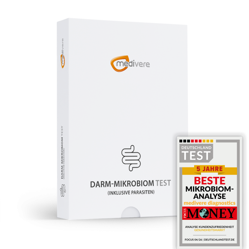 Mikrobiom Darmtest inklusive Parasiten Test