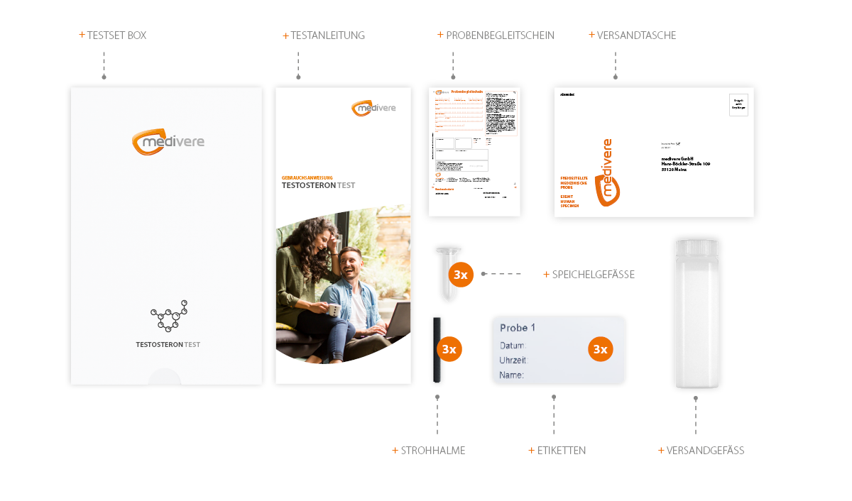 Inhalt Testosteron Test