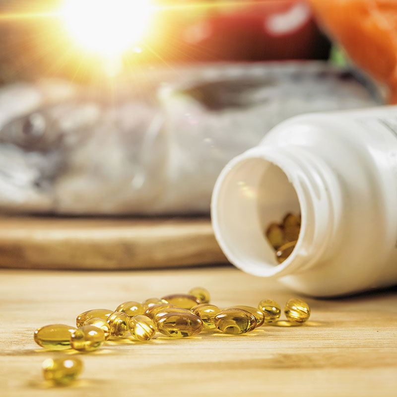 Vitamin D Nahrungsergänzung