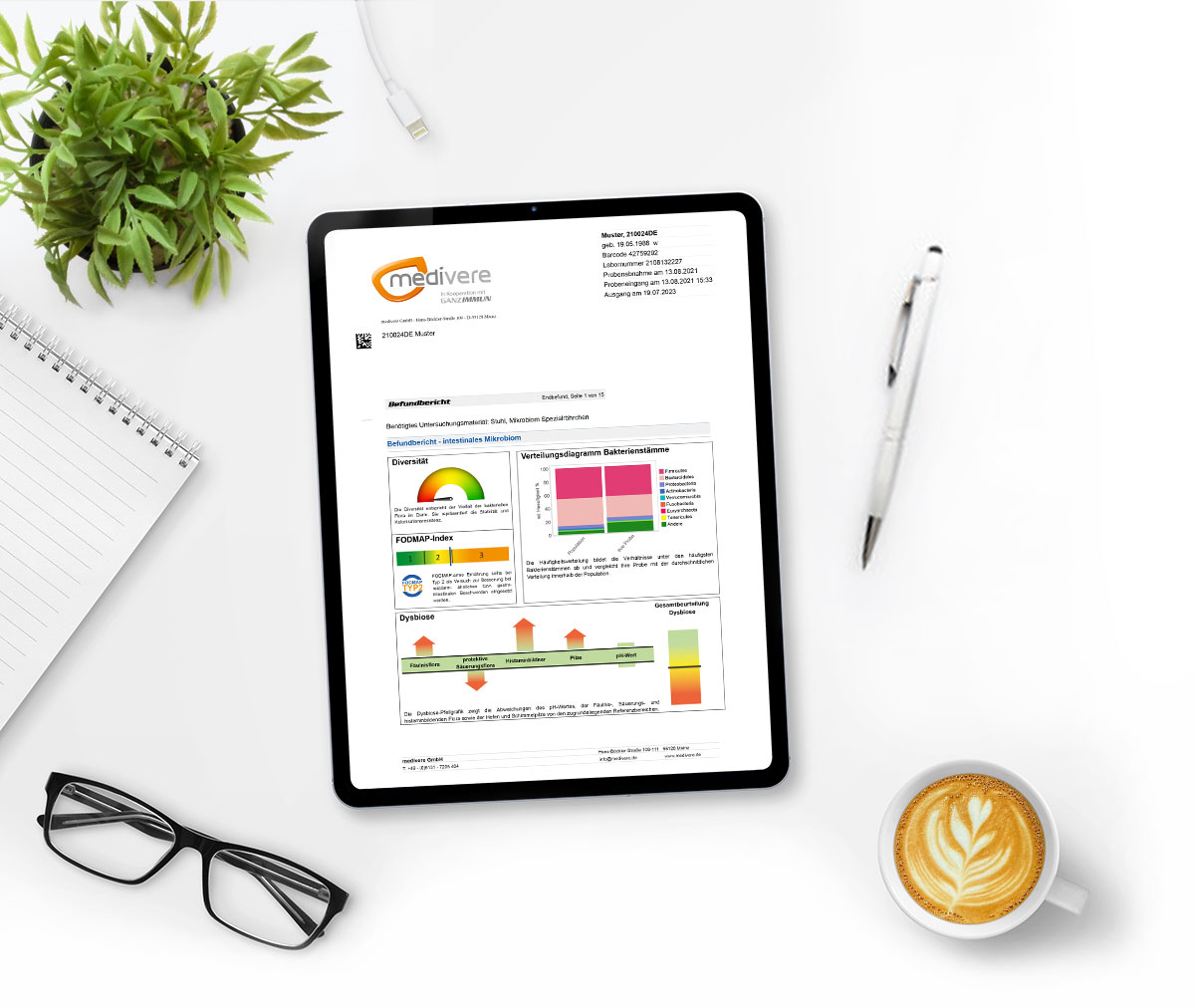 Darm-Mikrobiom Test Plus