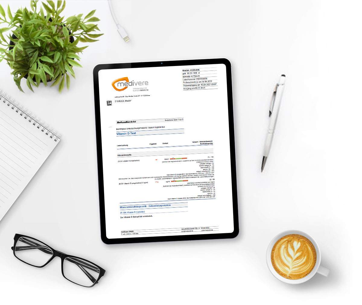 Musterbefund Vitamin D
