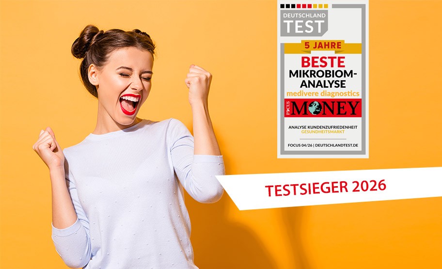 Focus Money Testsieger: Beste Mikrobiom-Analyse